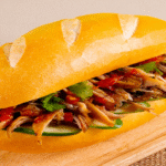 Spicy grilled Chicken Banh Mi
