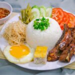 Special Broken Rice: Pork Chop, Pork rib, Egg & Egg Meatloaf