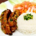 Broken Rice with Lemongrass-Marinated Pork Ribs